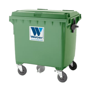 Carga Trasera Contenedor Basura 770 Litros Contenedor Basura